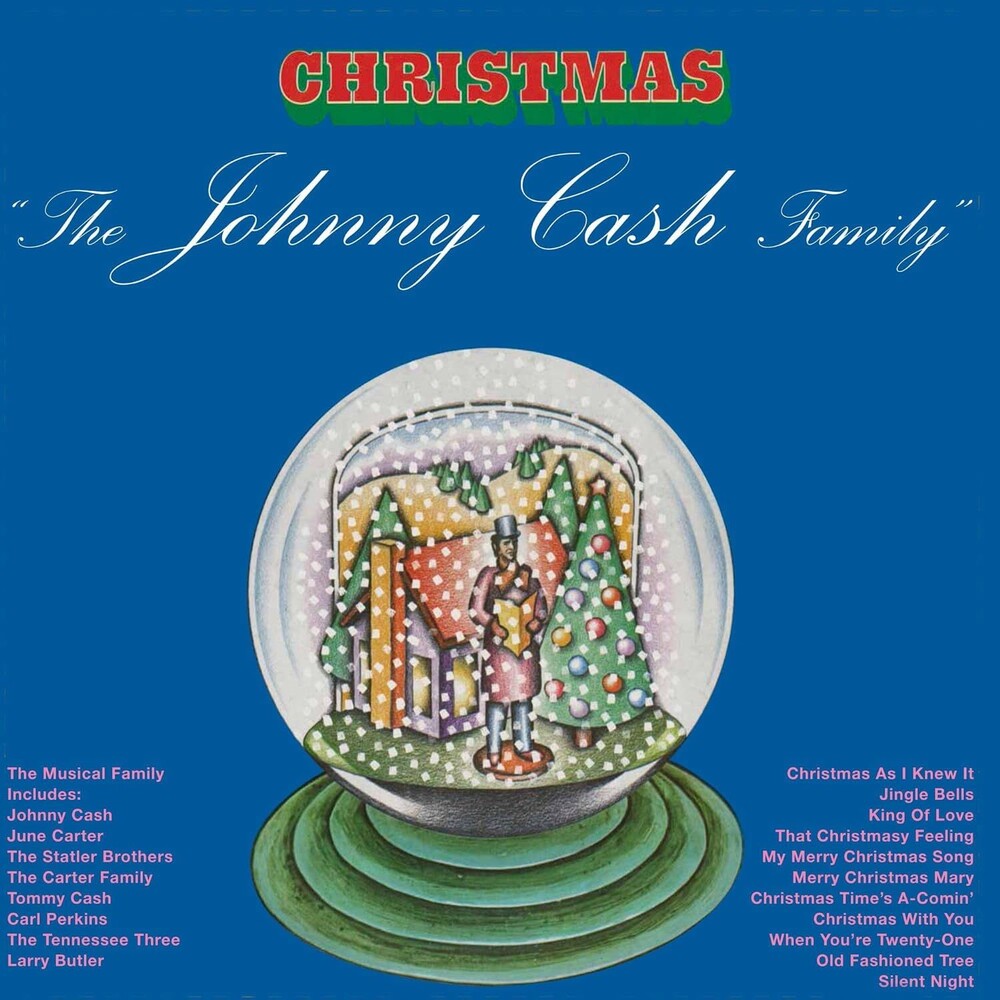 Johnny Cash - Christmas [Clear Vinyl] (Gate) [Limited Edition] [180 Gram] (Red)
