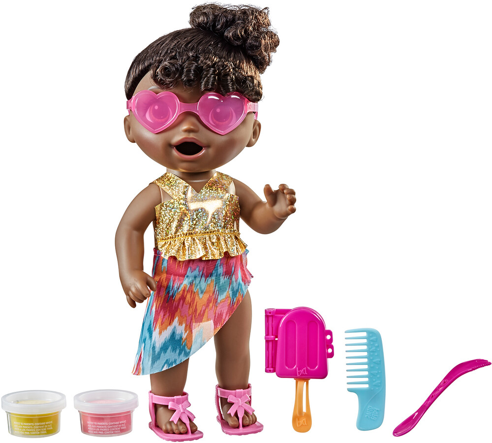 Ba Sprinkle Squad Blk Hair - Hasbro Collectibles - Baby Alive Sprinkle Squad Black Hair