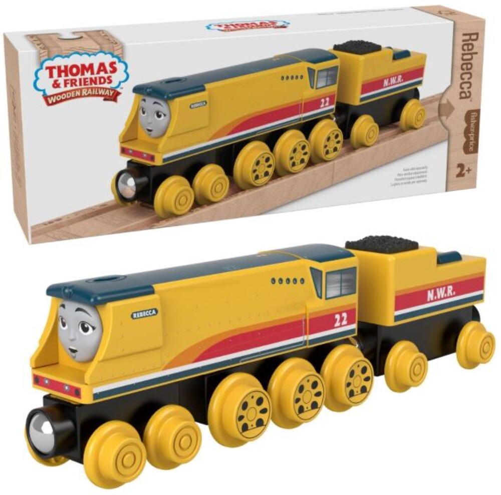 Thomas and Friends Wooden Railway - Thomas And Friends Wood Rebecca Engine & Car (Trn)