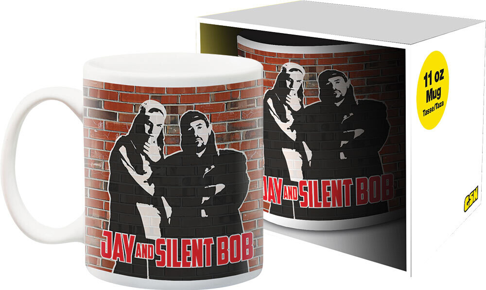 Jay & Silent Bob Graffiti 11Oz Boxed Mug - Jay & Silent Bob Graffiti 11oz Boxed Mug (Mug)