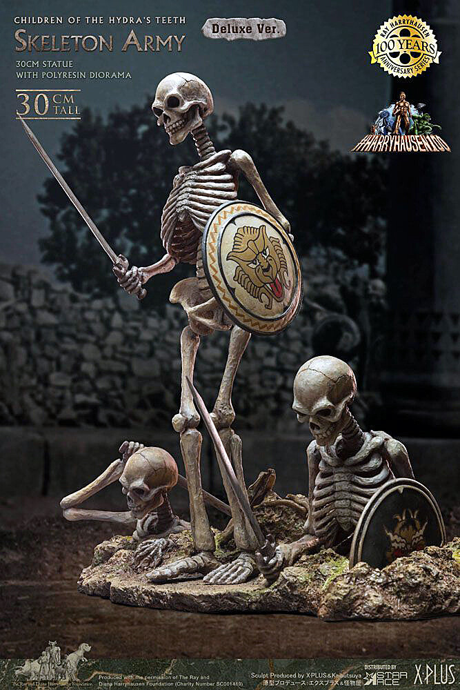 Star Ace Toys - Ray Harryhausens Skeleton Army Resin Statue Dlx Ve
