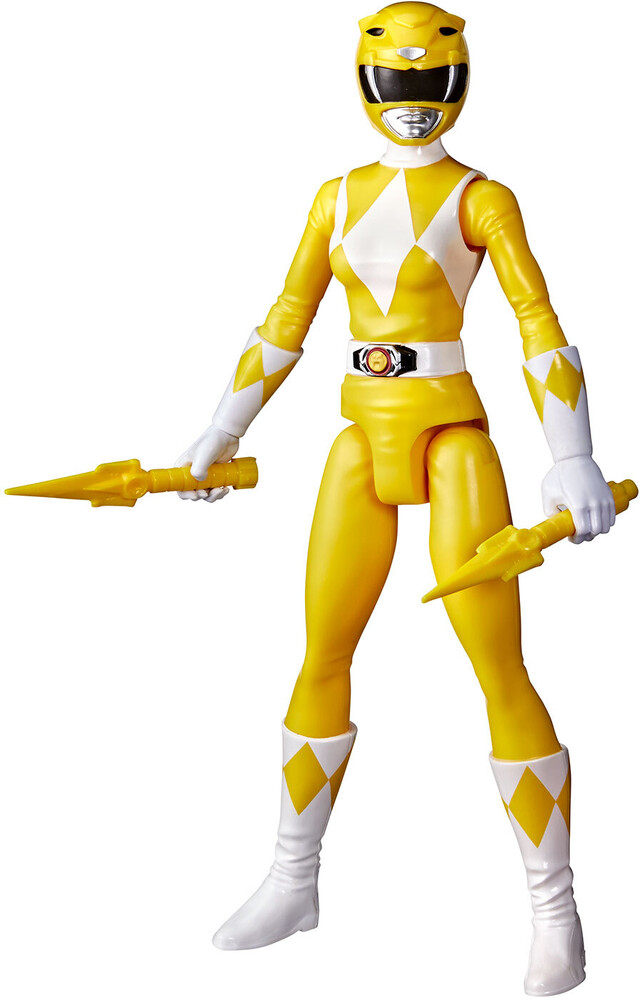 Prg 12in Mmpr Yellow Ranger - Hasbro Collectibles - Power Rangers 12 Inch Mighty Morphin YellowRanger