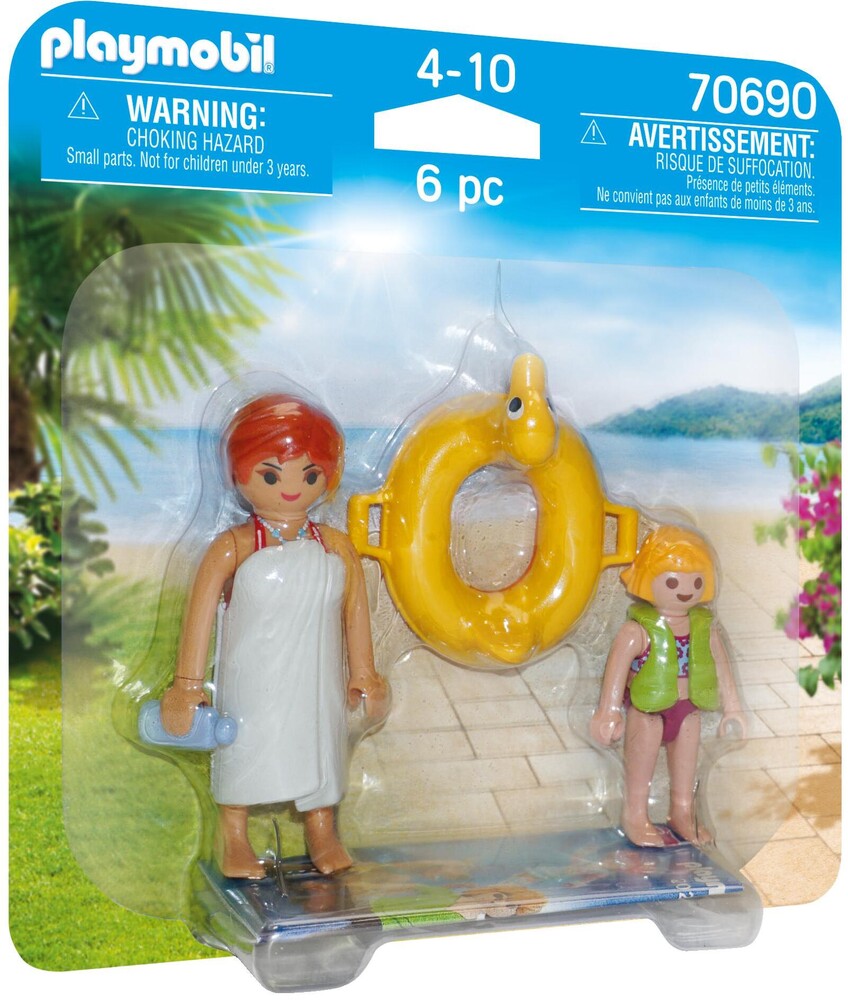 Playmobil - Duopack Water Park Swimmers (Fig)