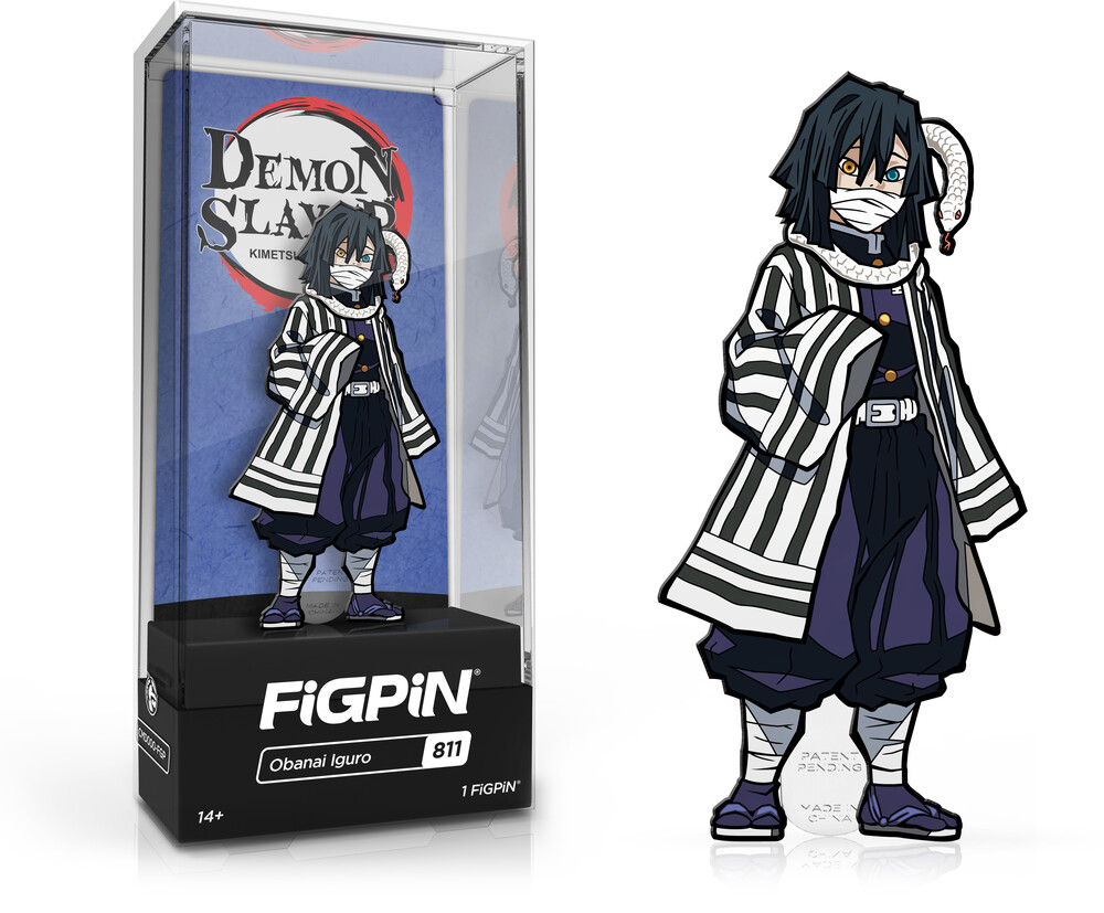 Figpin Demon Slayer Obanai Iguro #811 - FiGPiN Demon Slayer Obanai Iguro #811