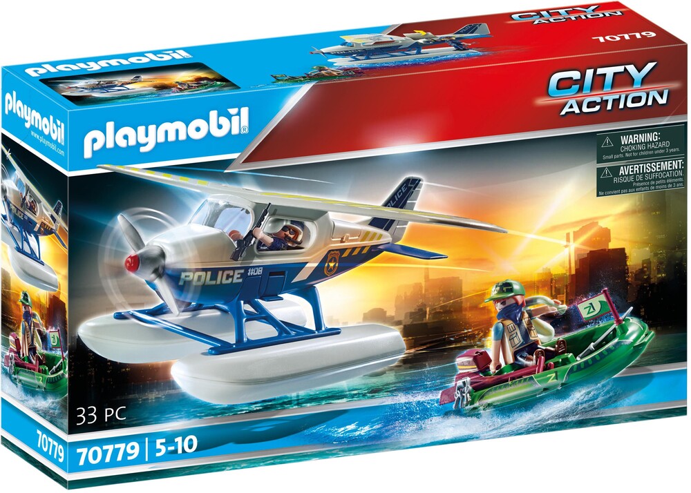 Playmobil - City Action Police Seaplane (Fig)