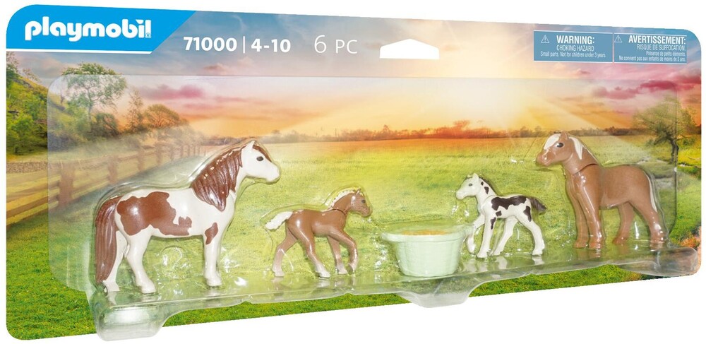 Playmobil - Country Icelandic Ponies With Foals (Fig)