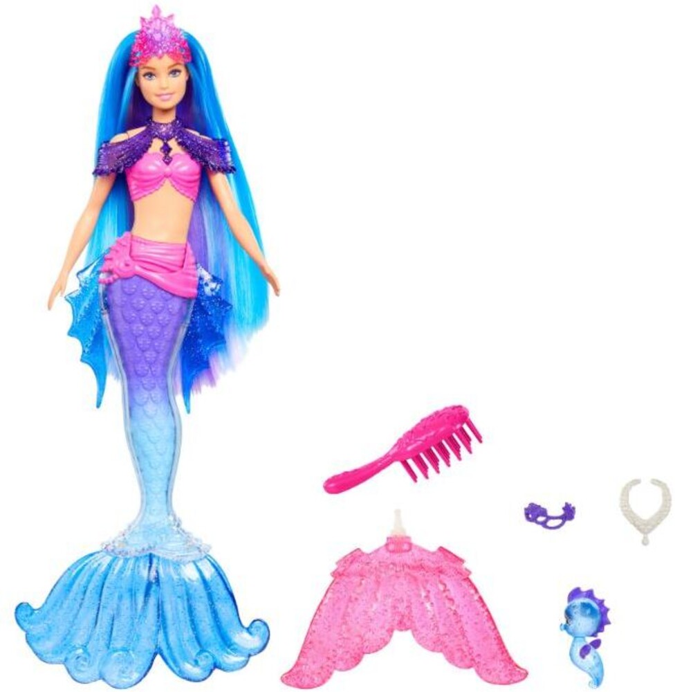 Barbie - Barbie Mermaid Malibu Blue Hair (Papd)