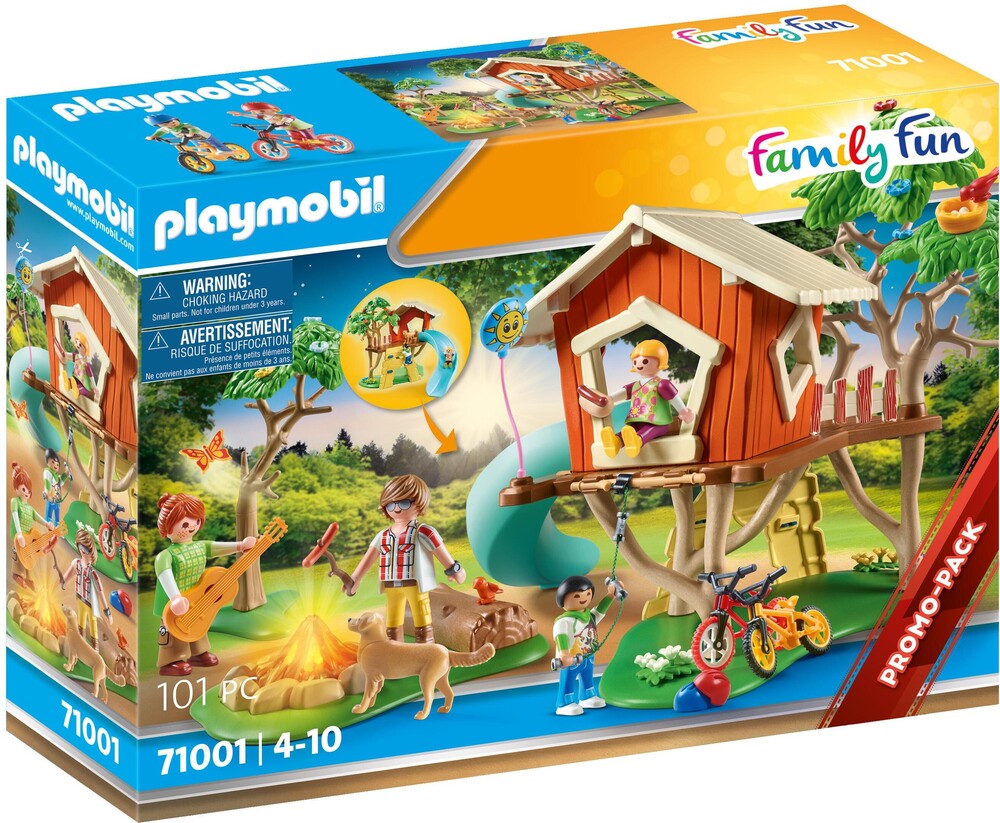 Playmobil - Family Fun Adventure Treehouse With Slide (Fig)