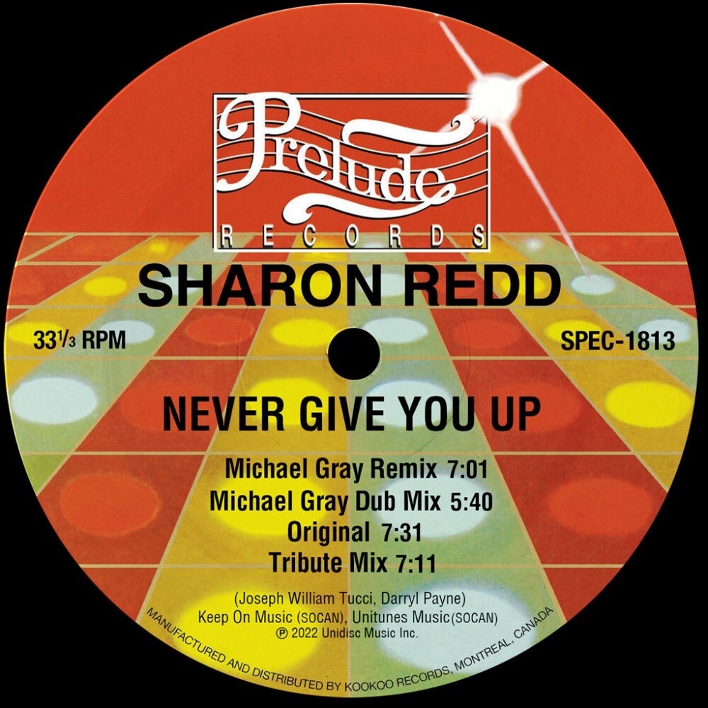 Sharon Redd - Never Give You Up - Michael Gray Remixes