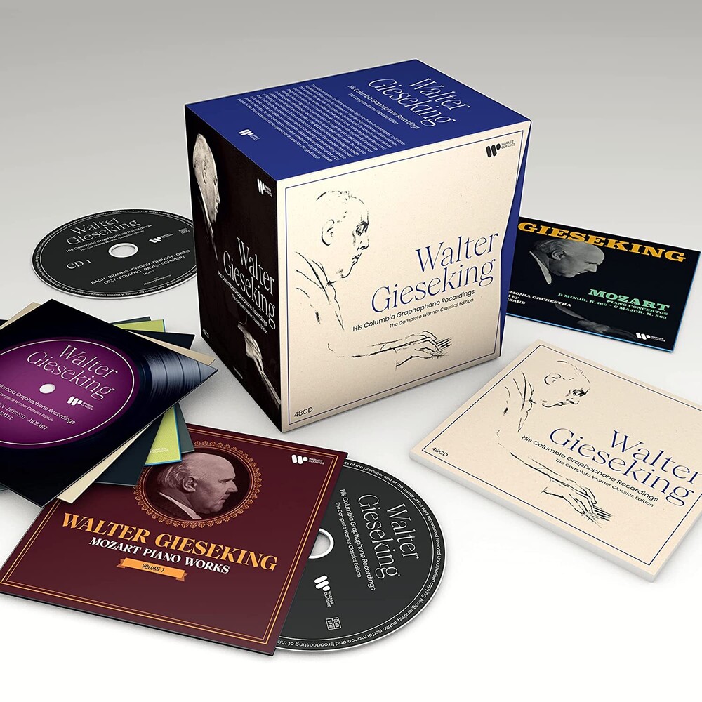 WALTER GIESEKING - His Columbia Graphophone Recordings - Complete