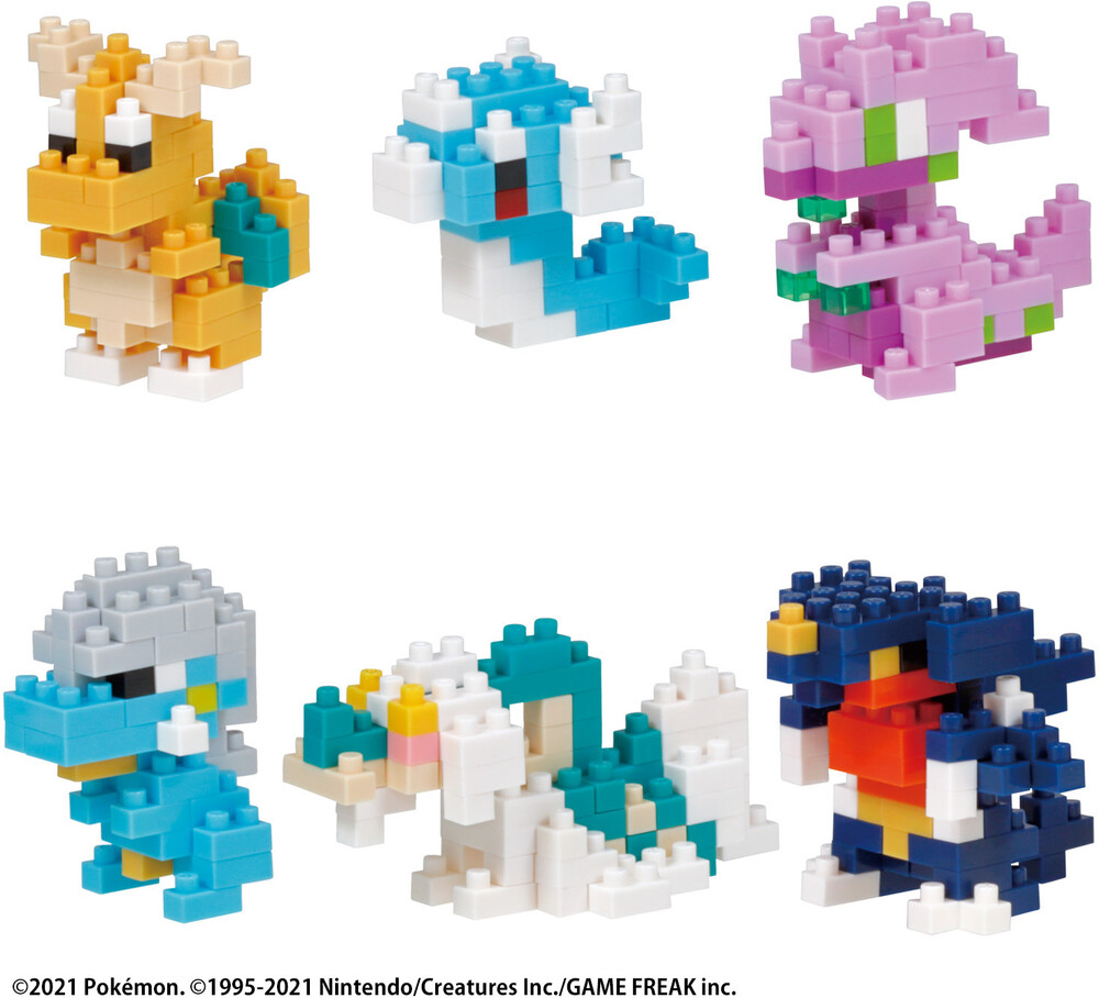 Nanoblock - Pokemon Type Dragon Set 1, Mininano Series (Asso)