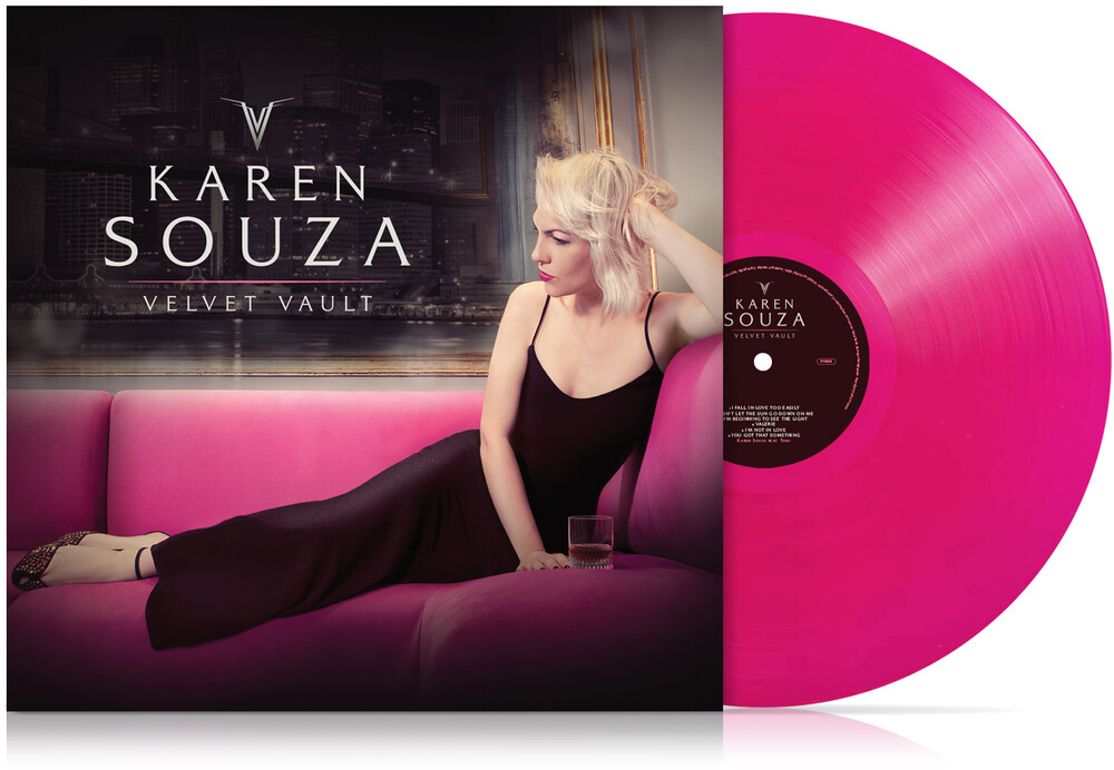 Karen Souza - Velvet Vault - Crystal Fuchsia Vinyl