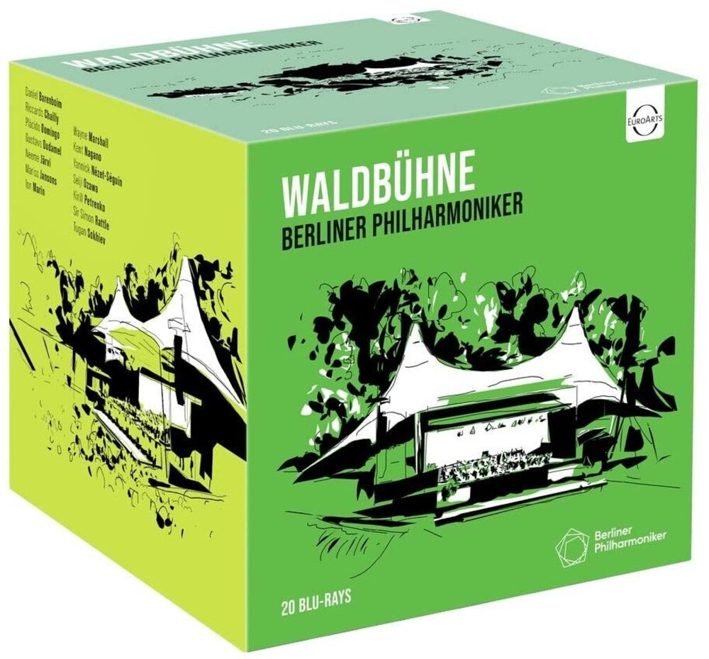Berliner Philharmoniker - Waldbuhne - 20 Blu-Ray Boxset