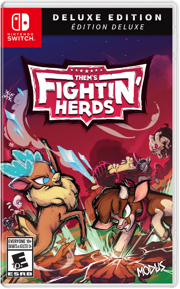 Swi Them's Fightin' Herds: Deluxe Ed - Them's Fightin' Herds: Deluxe Edition for Nintendo Switch