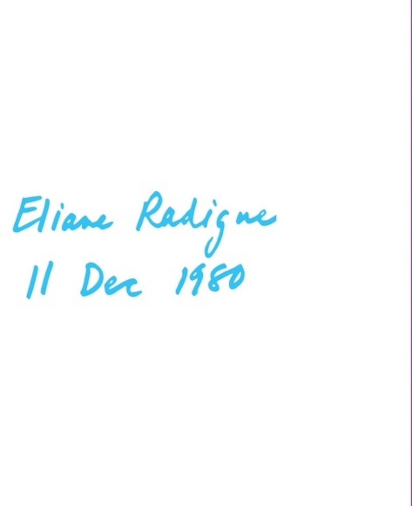 Eliane Radigue - 11 Dec 80
