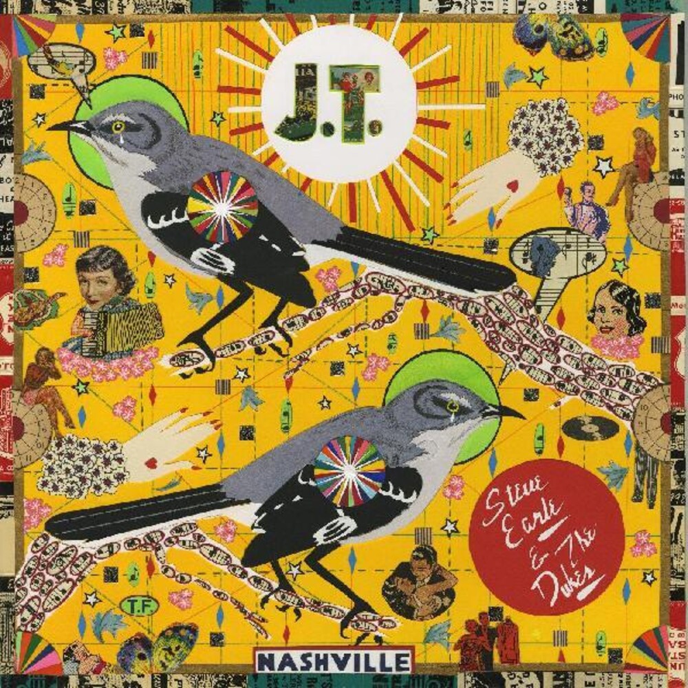 Steve Earle & The Dukes - J.T. [Indie Exclusive Limited Edition Red LP]