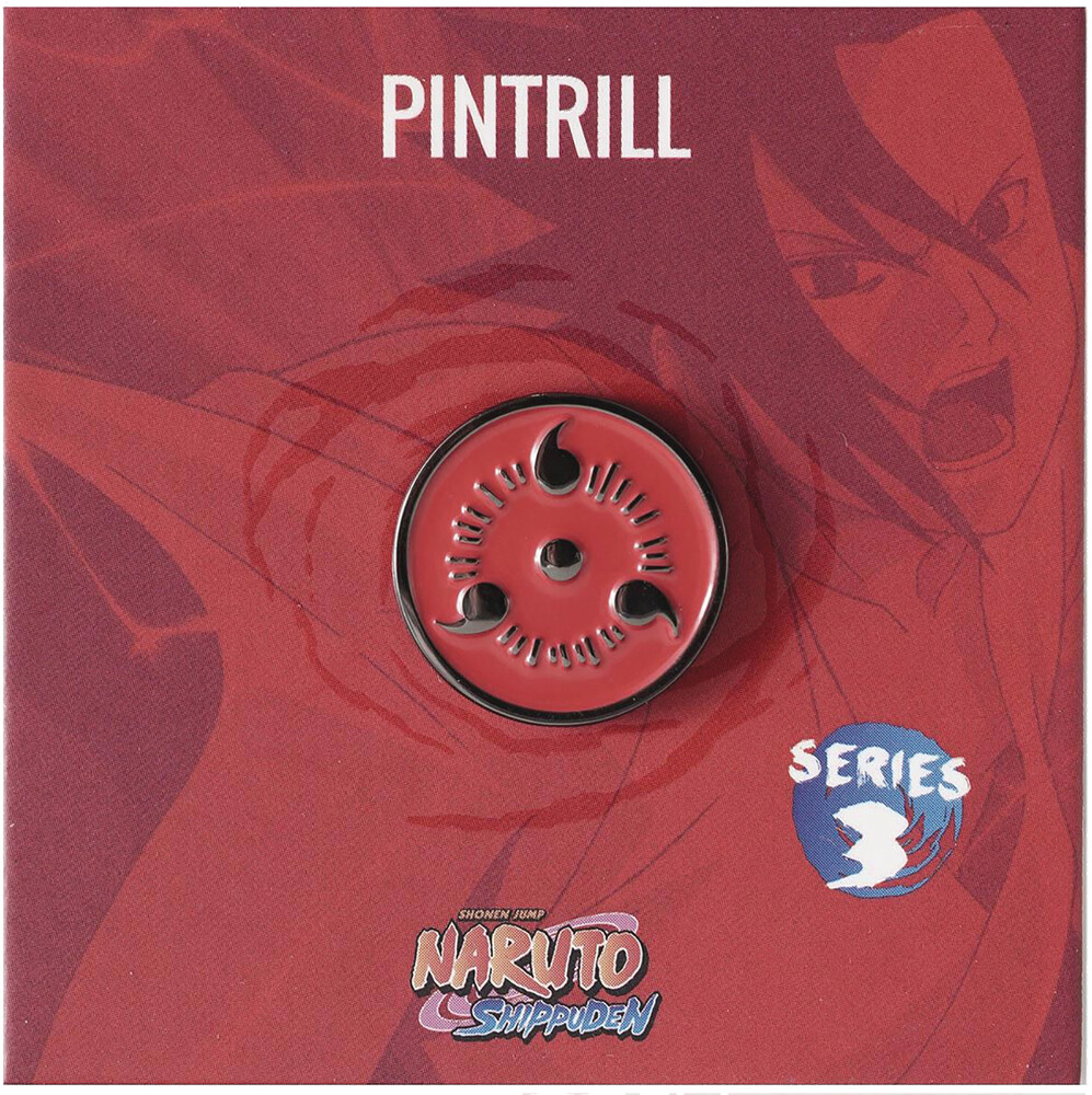 Pintrill - Naruto Shippuden Sharingan Enamel Pin