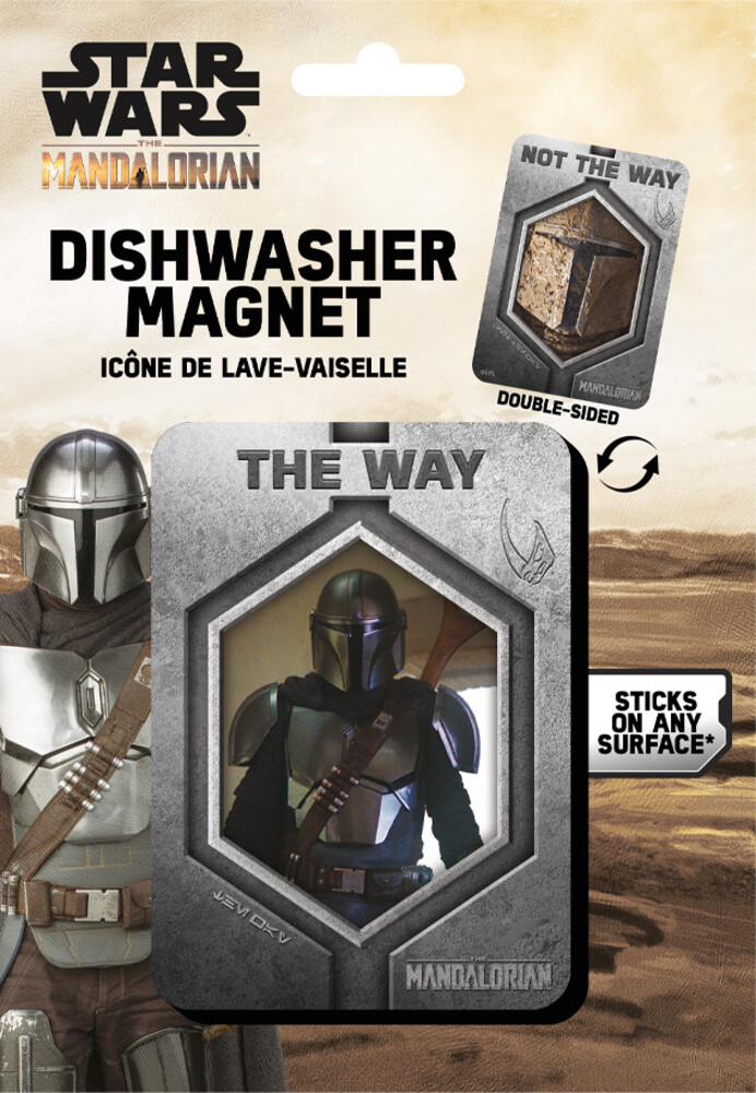 Star Wars Mandalorian Dishwasher Magnet - Star Wars Mandalorian Dishwasher Magnet (Mag)