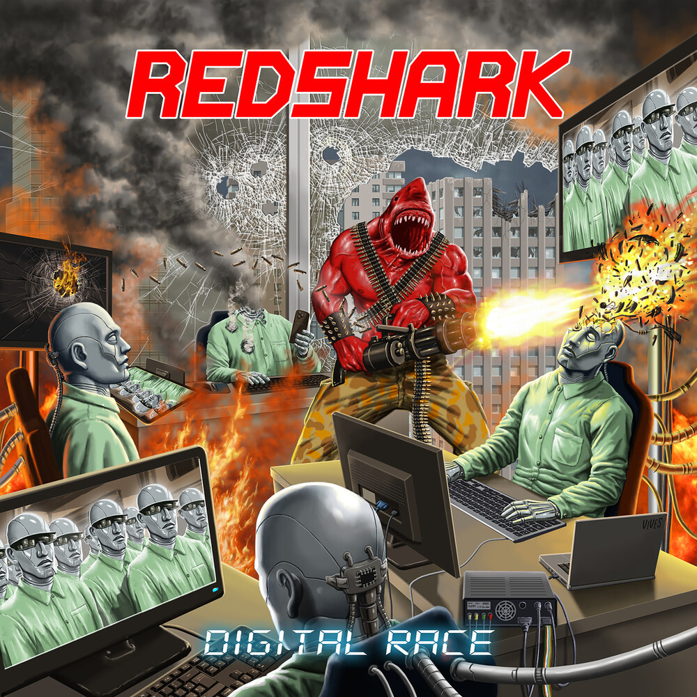 Redshark - Digital Race (Red) [Colored Vinyl] [Limited Edition] (Red)