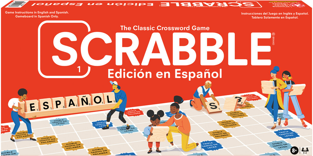 Scrabble Edicion En Espanol Classic Crossword Game - Scrabble Edicion En Espanol Classic Crossword Game