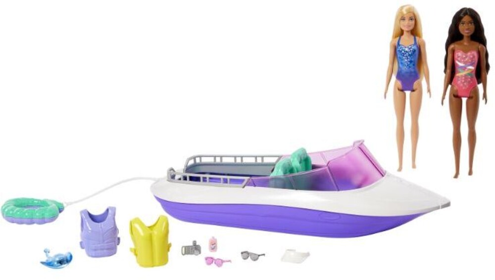 Barbie - Barbie Boat With Doll Blonde (Papd)
