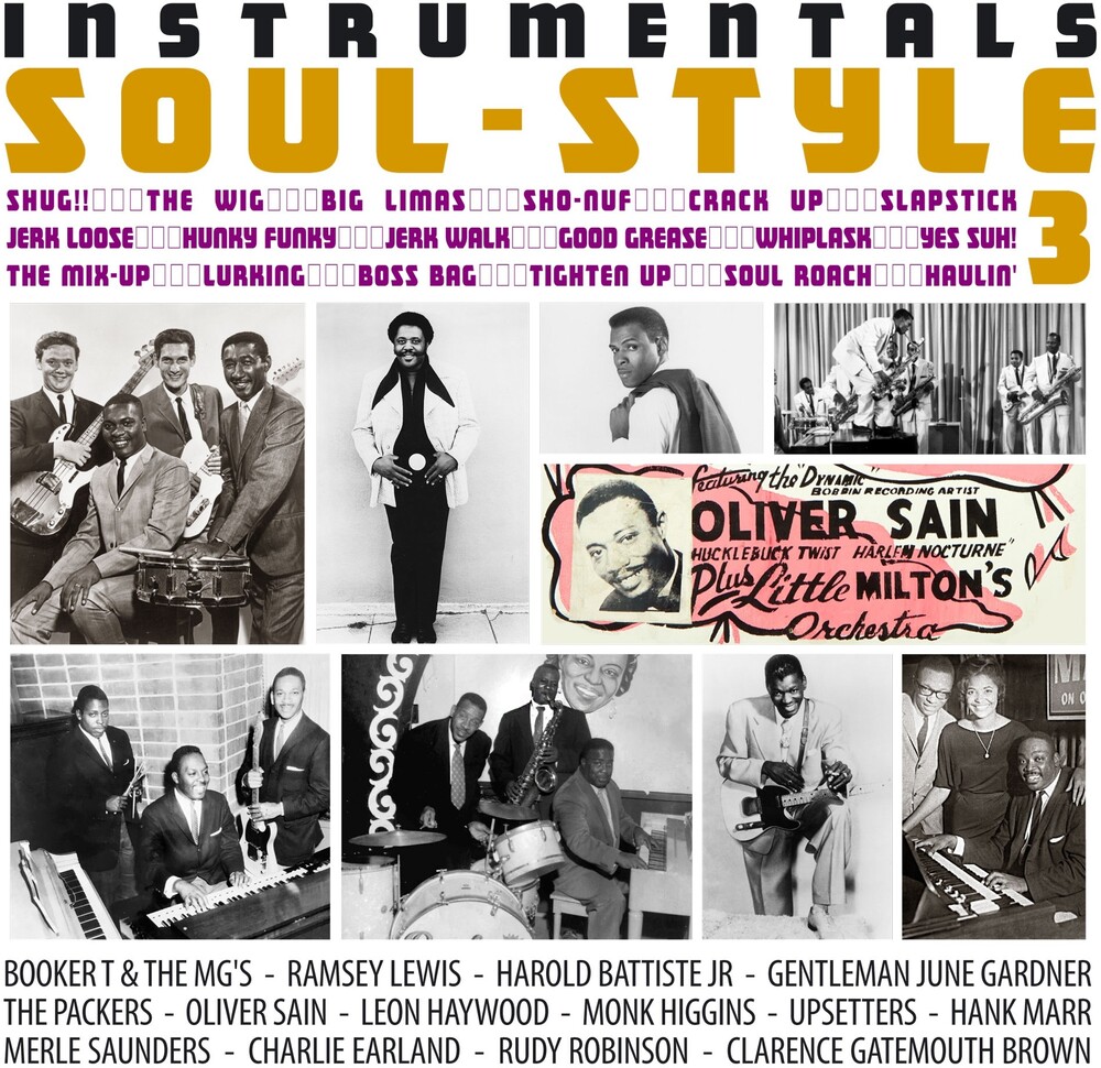 Instrumentals Soul-Style Vol 3 1965-1966 / Various - Instrumentals Soul-Style Vol 3 1965-1966 / Various