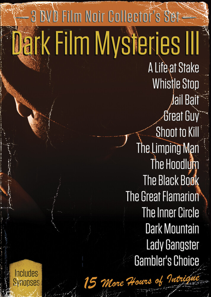 Dark Film Mysteries III - Dark Film Mysteries Iii (3pc) / (3pk)