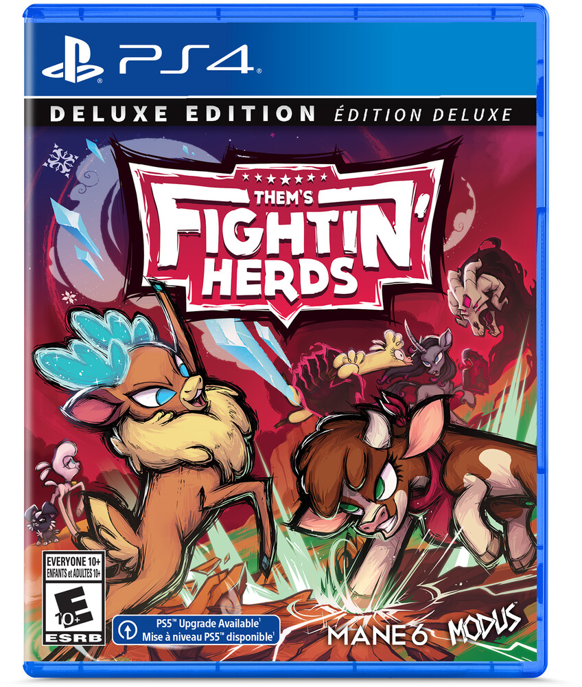 Ps4 Them's Fightin' Herds: Deluxe Ed - Them's Fightin' Herds: Deluxe Edition for PlayStation 4