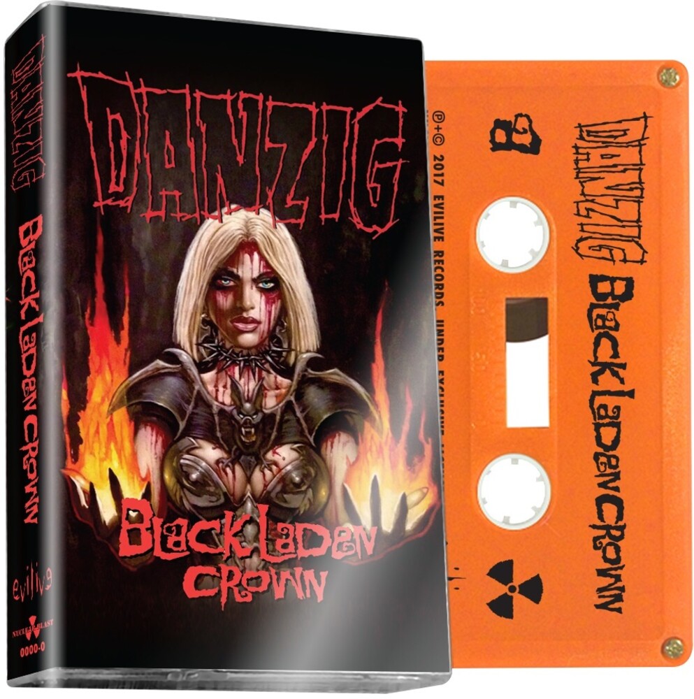 Danzig - Black Laden Crown - Orange