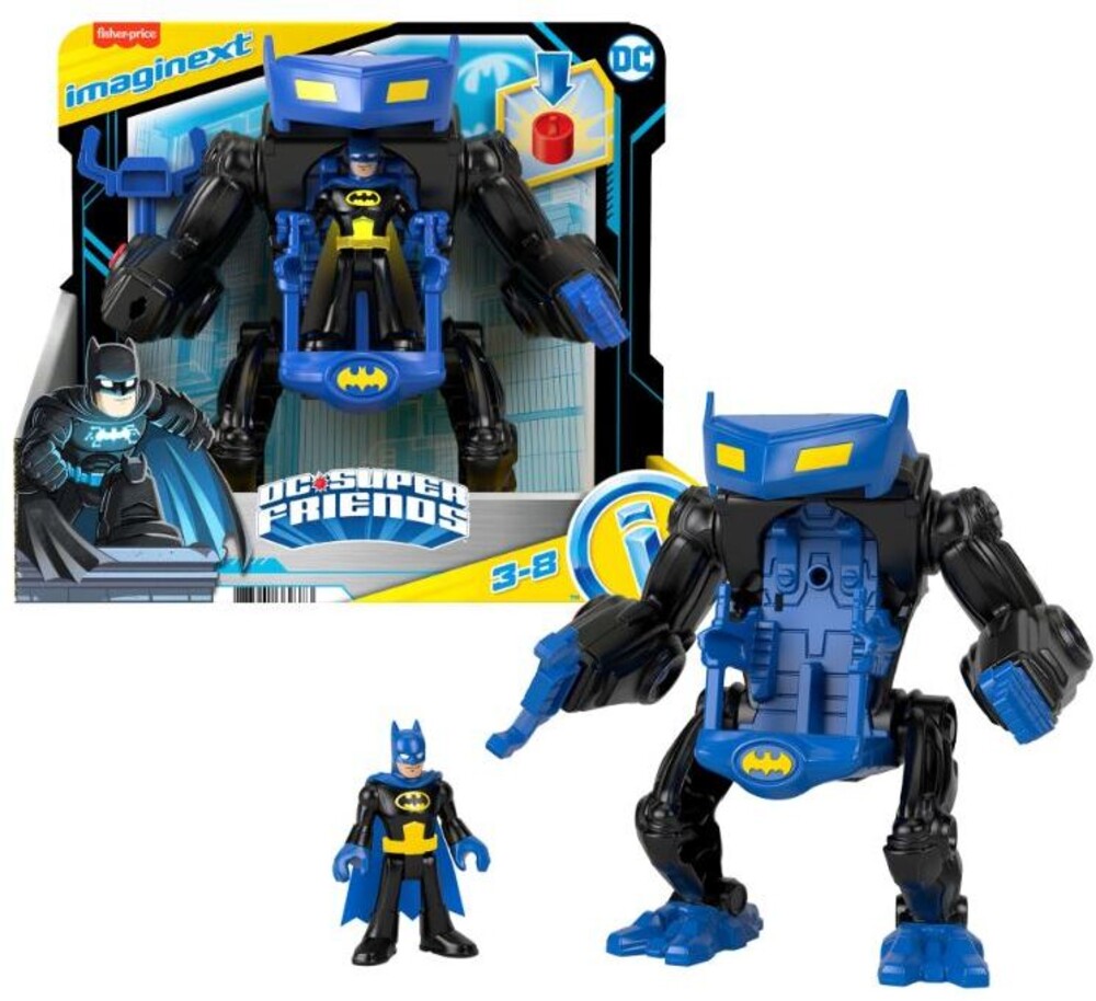Imaginext Dc Super Friends - Imx Dc Super Friends Batman Mech Battling Robot