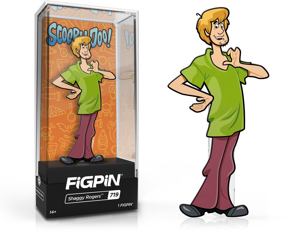 Figpin Scooby Doo Shaggy Rogers #719 - Figpin Scooby Doo Shaggy Rogers #719 (Clcb) (Pin)