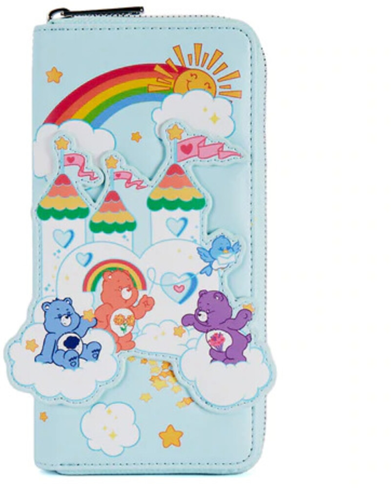 Loungefly Care Bears: - Care-A-Lot Castle Zip Around Wallet (Wal)