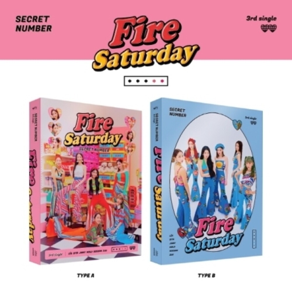 Secret Number - Fire Saturday (Random Cover) (Stic) (Phob) (Phot)