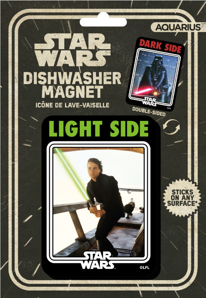 Star Wars Light Side Dark Side Dishwasher Magnet - Star Wars Light Side Dark Side Dishwasher Magnet
