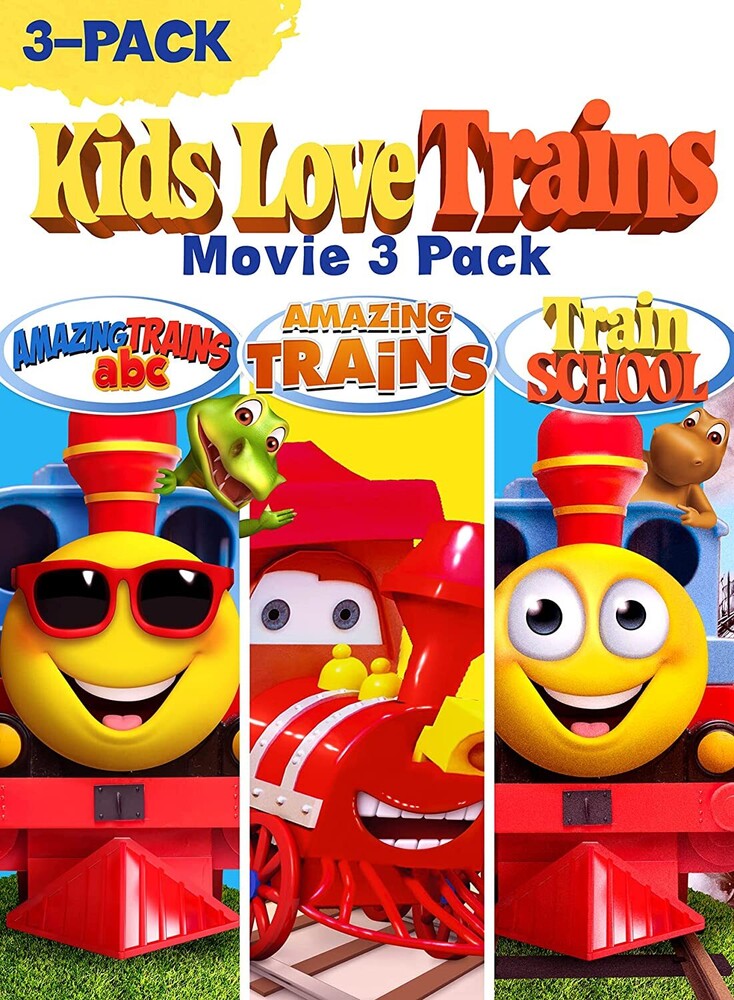Kids Love Trains: Movie 3 Pack - Kids Love Trains: Movie 3 Pack