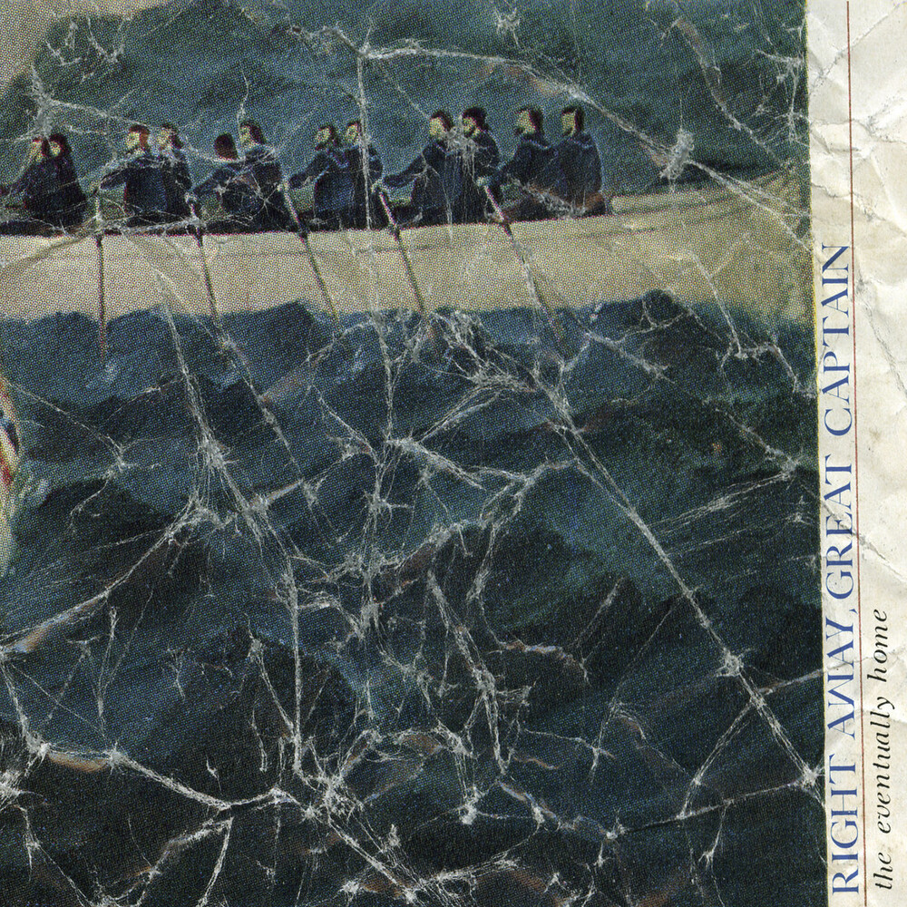 Right Away, Great Captain! - Eventually Home (Aqua & White Marble) (Aqu) [Colored Vinyl]