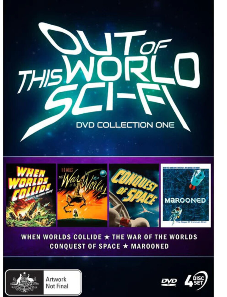Out of This World Sci-Fi Coll 1: When Worlds - Out Of This World Sci-Fi Collection One: When Worlds Collide / War Of The Worlds / Conquest Of Space / Marooned - NTSC/0
