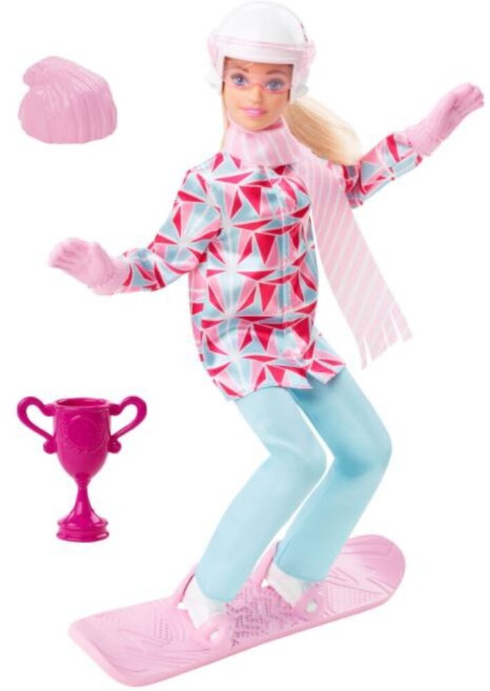 Barbie - Mattel - Barbie I Can Be Made to Move Snowboarder Doll