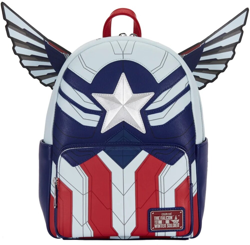 Loungefly Marvel: - Falcon Captain America Cosplay Mini Backpack