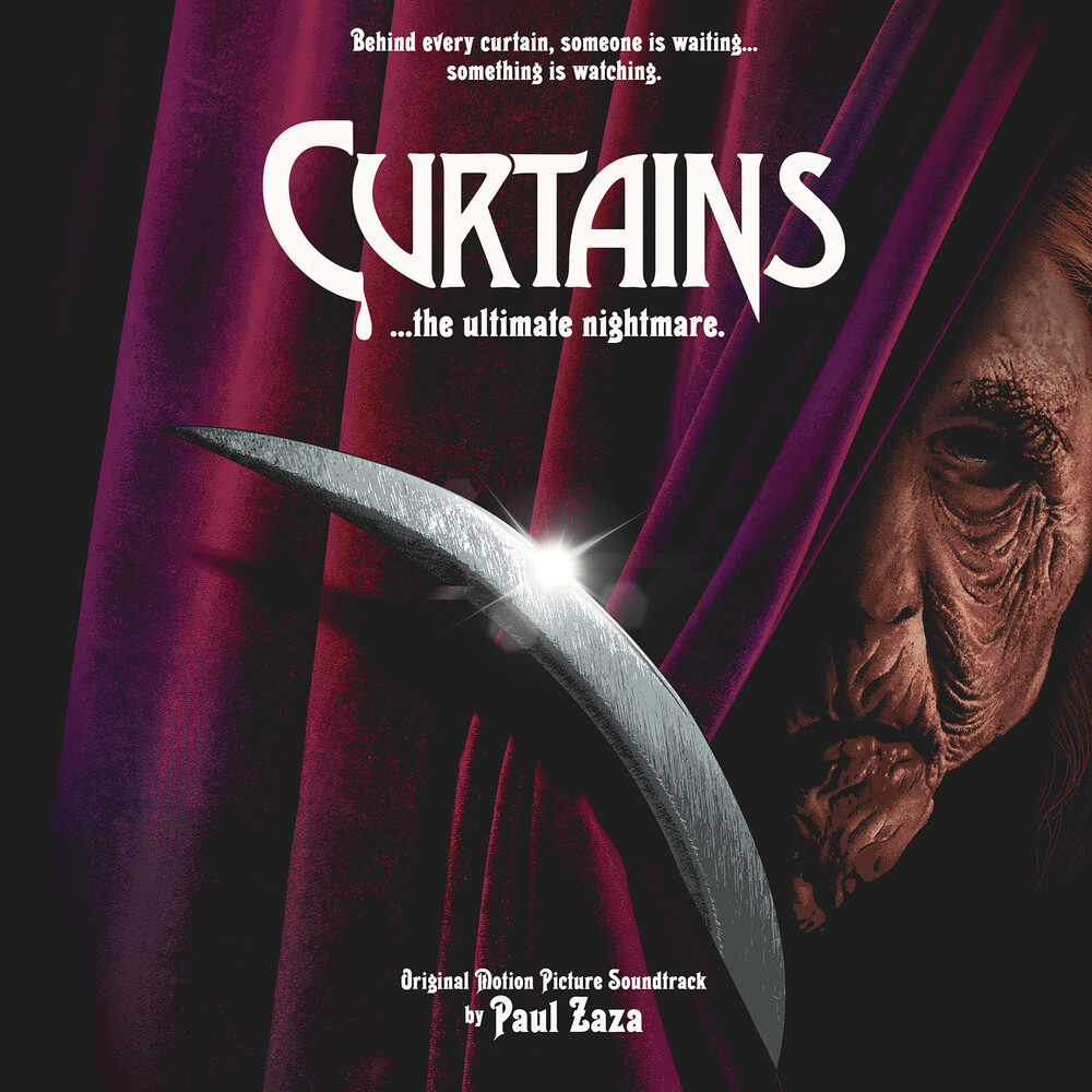 Paul Zaza  (Cvnl) (Red) - Curtains - O.S.T. [Clear Vinyl] (Red)