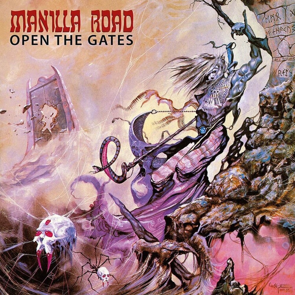 Manilla Road - Open The Gates - Splatter [Colored Vinyl] (Spla)