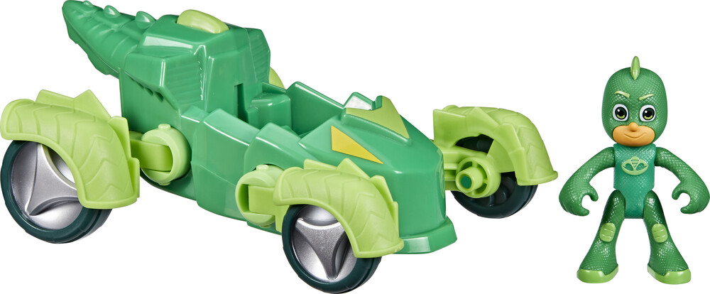 Pjm Feature Vehicle Gekko - Hasbro Collectibles - Pj Masks Feature Vehicle Gekko