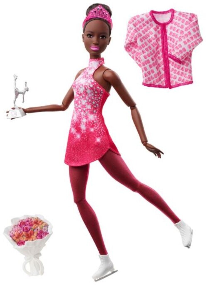 Barbie - Mattel - Barbie I Can Be Made to Move Ice Skater Doll