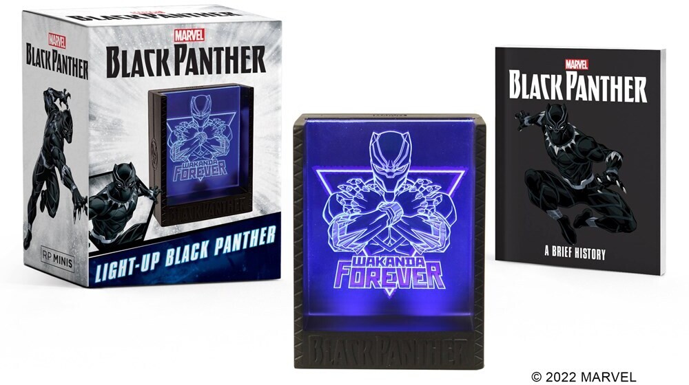 Marvel - Marvel Light Up Black Panther (Box) (Ppbk)