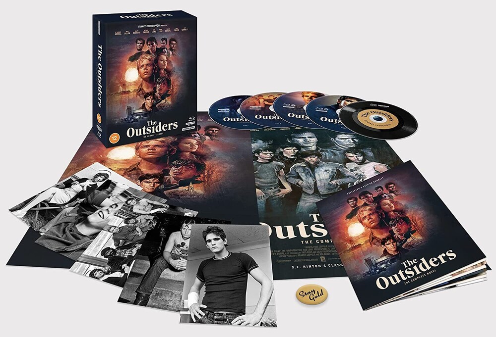 Outsiders: The Complete Novel - Outsiders: The Complete Novel [All-Region Collector's Set Includes 2 UHD's, 2 Blu-Rays, Soundtrack CD, 64-Page Booklet, 2 Poster