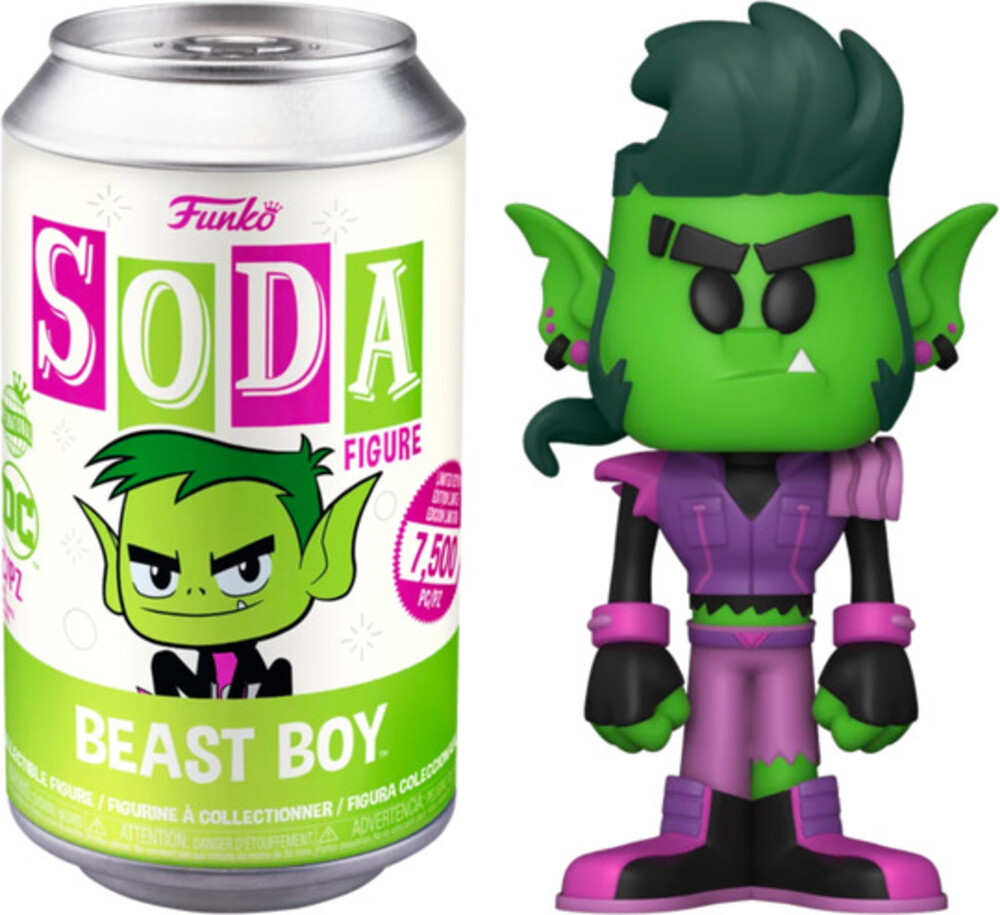 Funko Vinyl Soda: - Teen Titans-Metalbeastboy (Styles May Vary)*