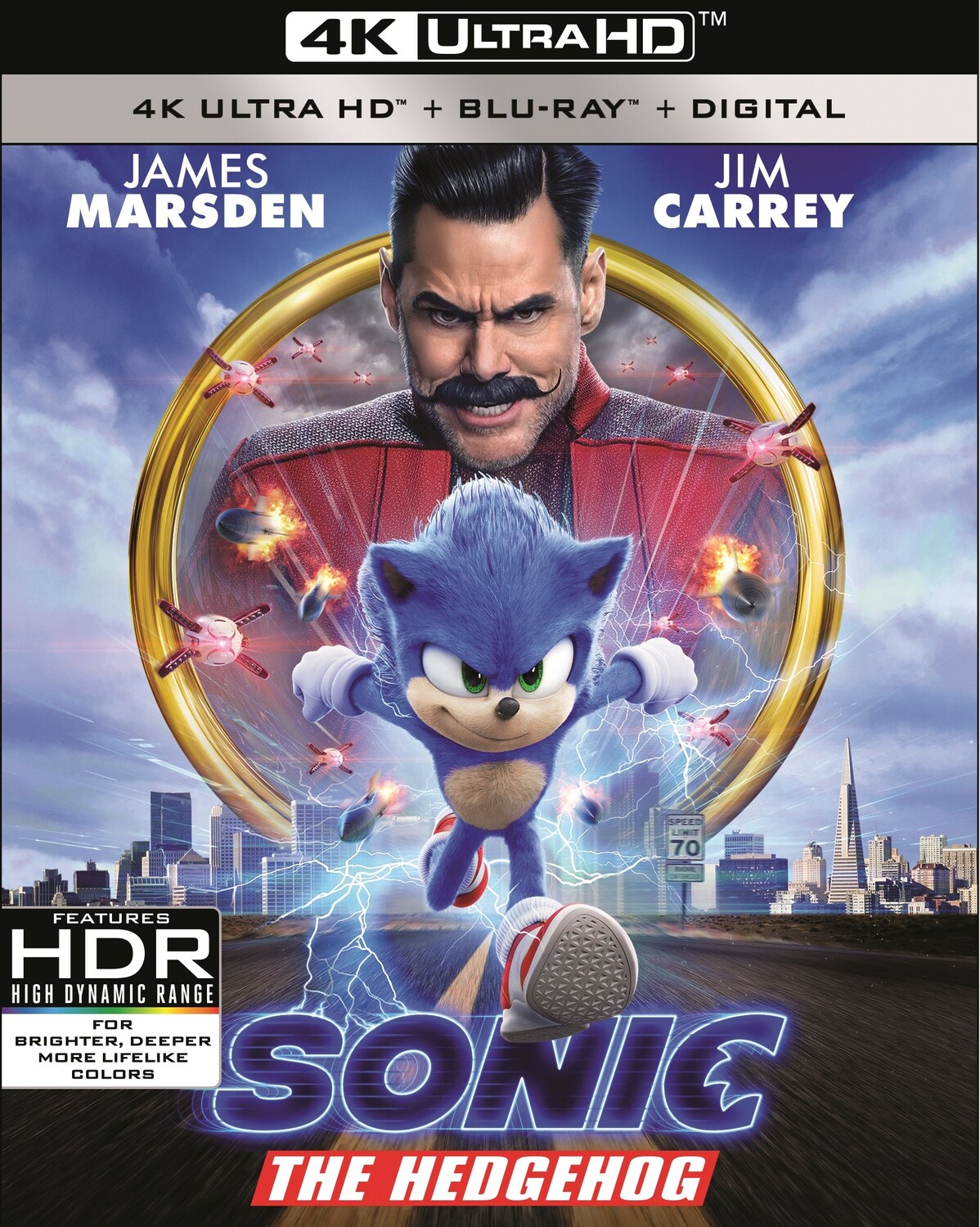 Image result for sonic the hedgehog (2020) 4k uhd