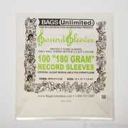 Bags Unlimited SPPLP1313R2 - 12 Inch 180G LP Jacket Sleeve - Resealable - 100 CNT
