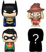 FUNKO BITTY POP!: DC - Batman 4PK (Styles may Vary) 