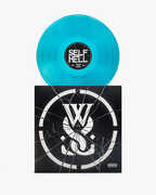 SELF HELL - Curacao Blue Transparent , While She Sleeps